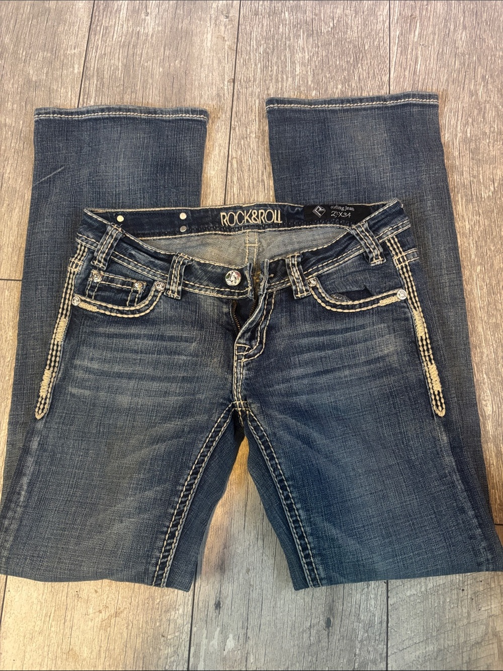 Rock&Roll denim riding jeans